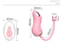 Vibrador de silicona para el punto G para mujer, Juguetes sexuales con Control remoto inalámbrico, estimulación del clítoris y masturbación, 10 modos - details 7