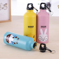 Termo portátil de 500ml para niños, botella de agua bonita para la escuela, frasco de vacío de animales encantadores para deportes al aire libre, Camping y senderismo - details 1