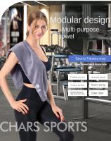Toalla de microfibra antideslizante para gimnasio, toalla refrescante de secado rápido para Yoga, ejercicio, natación y Fitness, para correr en la playa y el cuerpo, 42x95cm - details 1