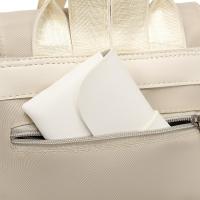 Mochila Mujer Nylon Beige, Gran Capacidad, Ligera, Escuela, Trabajo - details 13