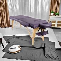 Camilla de masaje plegable, mesa de masaje: 2 zonas de madera, para fisioterapia y tatuaje - details 2