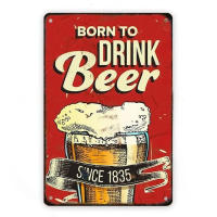 Carteles de cerveza fría, carteles de lata de Metal Vintage, bebida Retro, Bar, Club, Pub, restaurante, placa de decoración artística de pared - details 7