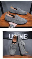 Mocasines suaves de cuero para hombre, zapatos de conducción, antiterciopelo, informales - details 2