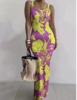 Moda mujer nueva tendencia Z Color sólido Sexy elegante Godde Single ulder Drees - details 33