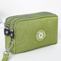Bolsa de Teléfono Móvil de Estilo Corto para Mujer Bolso de Maquillaje de Moda con Cierre de Cremallera de Tres Capas - details 10