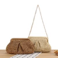 Bolsa de Hombro Tejida de Cuerda de Papel para Mujer 2025 Bolsa de Playa Versátil con Correa de Hombro para Vacaciones - details 5