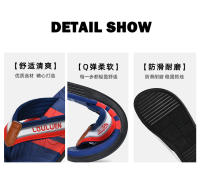 Nuevas zapatillas chanclas antideslizantes de verano para hombres zapatos de playa para hombres versión coreana personalizada de moda sandalias de pellizco al aire libre - details 10