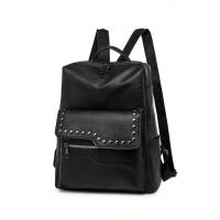 Mochila De Hombro PU Para Mujeres Con Diseño De Tachuelas, Multifuncional Para Viajes O Viajes De Negocios - details 7