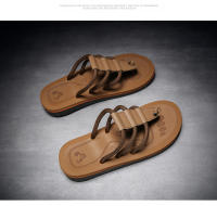 Nuevas chanclas de los hombres antideslizantes desgaste exterior zapatillas eva de los hombres casual playa zapatillas frescas - details 20