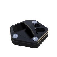 Soporte de motocicleta extensión de caballete lateral ampliar placa de soporte de almohadilla de pie para Moto Guzzi V100 V 100 Mandello 2023 2024 2025 - details 3