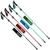 Bastones de Trekking al aire libre de 5 secciones, bastones de escalada al aire libre de aleación de aluminio, suministros de Montañismo plegables y ligeros ajustables - details 10