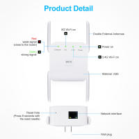 Extensor de señal Wifi de largo alcance, enrutador amplificador de 2,4 Mbps, 300Mbps, 5Ghz, 1200G - details 7