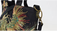 Canavas - Bolsos de hombro para mujer, bolsos estilo bohemio, con lentejuelas brillantes, borde Phoenix - details 1
