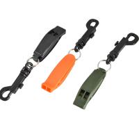 Silbato de supervivencia de doble frecuencia para exteriores, dispositivo de señalización de emergencia para buceo y rescate, con hebilla de liberación rápida, 1 pieza - details 3