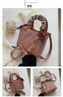 Bolso pequeño de moda para mujer, bolso de un solo hombro a la moda de verano, bandolera con costuras acolchadas, bolso versátil de princesa Diana 2025 - details 19