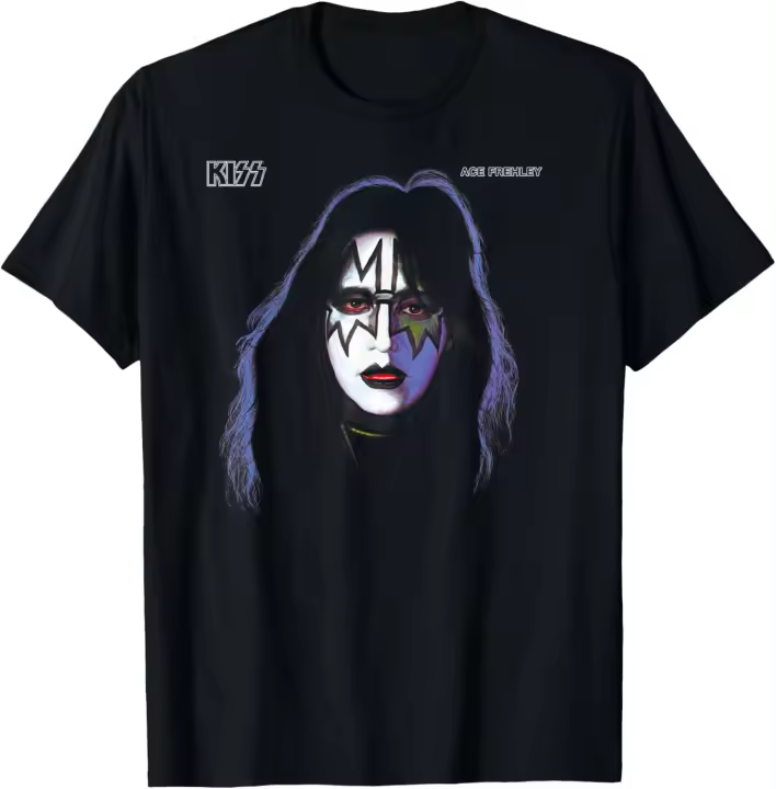 Camiseta de Moda para Hombres 1978 Ace Frehley Camisetas de Hombre - 1