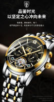 Reloj mecánico totalmente automático de marca suiza impermeable reloj luminoso de moda para hombre - details 1