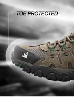 Zapatos de Senderismo para Hombres HikeUp Zapatillas Tácticas de Cuero de Ante - details 6