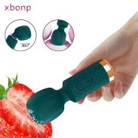Mini vibrador AV potente de 10 modos, varita mágica para mujeres, estimulador de clítoris, Juguetes sexuales, masajeador de punto G femenino, producto erótico - details 5