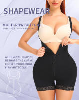 Slimming Shapewear for Women Postpartum Tummy Control Body Shaper Butt Lifter Bodysuit Zipper Open Bust Open Crotch Corset Fajas - details 2