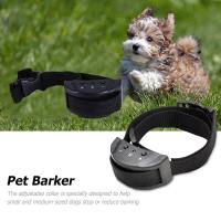 Collar, entrenador de perros eléctrico utilizable, dispositivo antiladridos inofensivo para mascotas, suministros de entrenamiento para mascotas - details 3