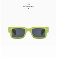 Gafas de Sol Cuadradas Y2K Estilo Vintage con Montura Grande Tonos Retro UV400 Para Mujer y Hombre - details 12