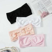 Sujetador de malla transpirable, pantalones cortos sin tirantes, ropa interior sexy sin tirantes para mujer, camiseta sin costuras - details 3