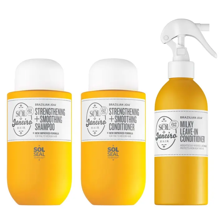 Sol de Janeiro Champú reparador de daños, acondicionador y acondicionador sin enjuague - 1