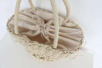 Popular bolso de playa tejido con agujeros de paja para verano, carteras, bolsos de mano profesionales para mujer, bolsos de mano para mujer - details 6