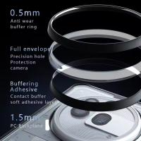 Funda para Nothing Phone 3a Pro 5G Phone 3a 5G, funda ultrafina suave de TPU, marco transparente mate para PC, funda trasera a prueba de golpes, Fundas - details 2