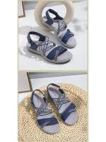 Nuevo 2025 sandalias deportivas con banda de goma Velcro zapatos de mujer de gran tamaño - details 6