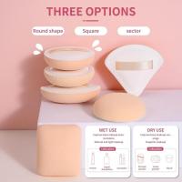 Esponja de maquillaje suave seca y húmeda reutilizable, conector de base líquida Compatible con Rubycell, tamaño 8cm, 2/3 Uds. - details 2