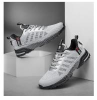 Calzado deportivo informal con suela de malla gruesa mejorada, calzado cómodo, transpirable y resistente al desgaste para un estilo de vida activo. - details 4