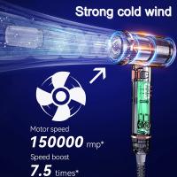 Rizador de pelo de hierro con pantalla LED, Control de temperatura, función de refrigeración por aire, Cable Mágico, equipo de belleza, novedad - details 6