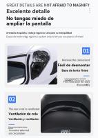 Casco motocross hombre mujer MX Carreras de Locomotora Integral de Moto Rapid - details 6