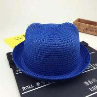 Gorra para niños, decoración de orejas para niños de verano, sombrero de Panamá ppy para niño sólido - details 11