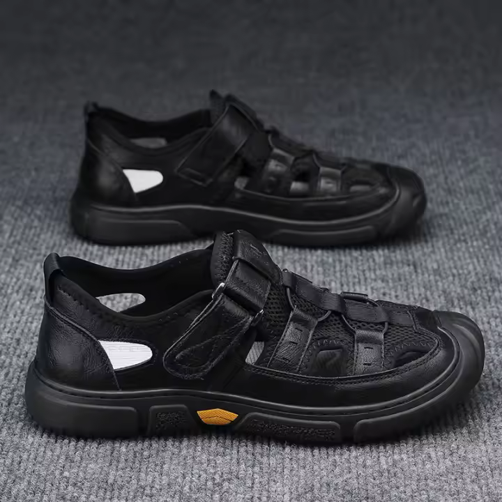 Nuevo desgaste exterior hueco casual bolsa cabeza zapatos de vadear de los hombres zapatillas deportivas - 1