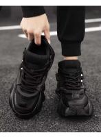 Zapatillas deportivas informales con suela gruesa, versátiles, populares, resistentes al desgaste, antideslizantes y con aumento de altura interior - details 8