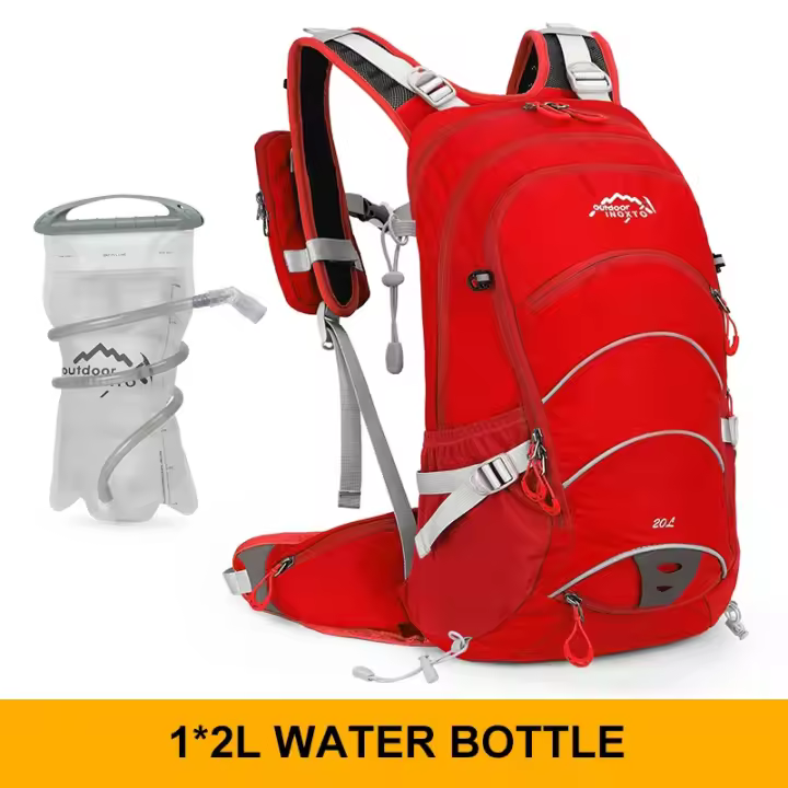 Mochila de senderismo para hombre y mujer, bolsa de deporte para exteriores, impermeable, apta para senderismo, 20 litros - 1