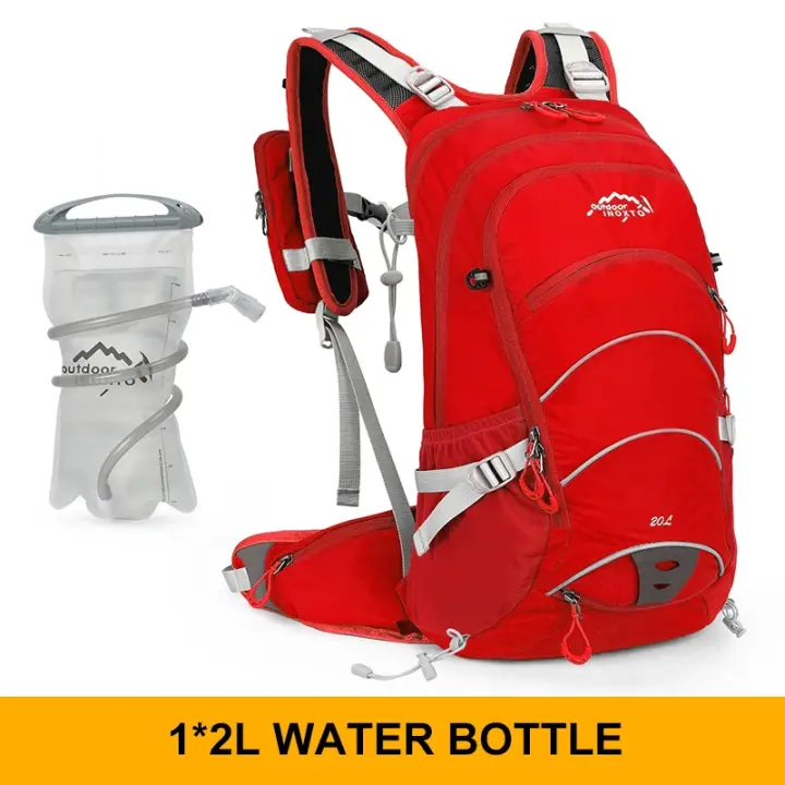Mochila de senderismo para hombre y mujer, bolsa de deporte para exteriores, impermeable, apta para senderismo, 20 litros - 1