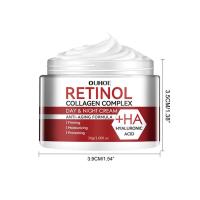 3 unids/set Retinol crema facial eliminadora de arrugas reafirmante Lifting antienvejecimiento líneas finas hidratante blanqueamiento crema reparadora de la piel - details 12