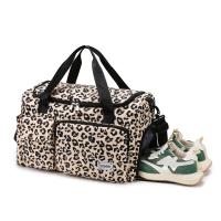 Bolso de Viaje de Ocio de Gran Capacidad con Estampado de Leopardo Bolso de Deportes y Fitness con Múltiples Bolsillos y Compartimento para Zapatos - details 33