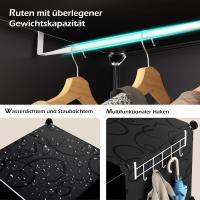 Armario Modular Portátil de 20 Compartimentos Guardarropa para Dormitorio con Barra para Colgar Ropa Compartimentos Más Profundos Aptos para Perchas - details 35
