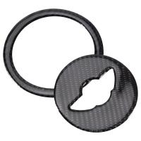 Pegatina de cubierta de volante de fibra de carbono para Mini Cooper R55 R56 R Series, accesorios - details 0