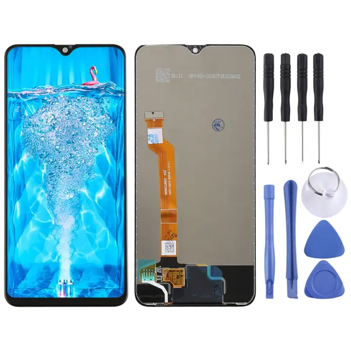 Pantalla TFT LCD para OPPO F9 / A7X / F9 Pro / Realme 2 Pro con ensamblaje completo del digitalizador (negro) - 1