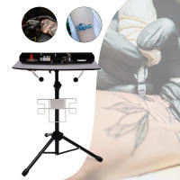 Trípode portátil para salón de tatuajes, mesa de escritorio de 117,5-112cm, bandeja para estación de trabajo de tatuajes, soporte para estación de trabajo, bandeja negra - details 0