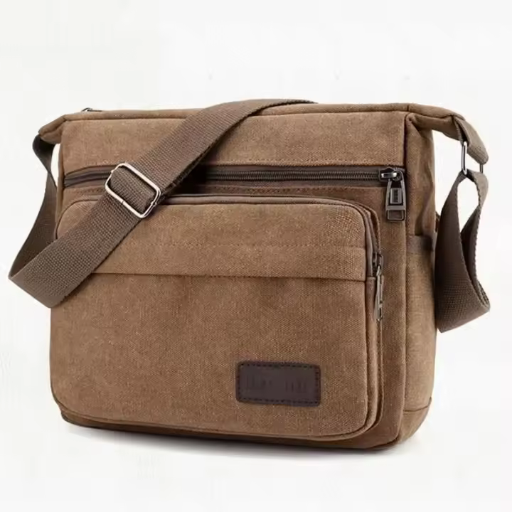 Bolso de lona de moda para hombre y mujer, correa unisex, casual, correas clásicas - 1
