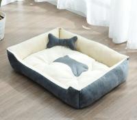 Cama cálida y acogedora para perro y gato, caseta para cachorro, nido de lana suave, esterilla para casa, Otoño e Invierno - details 2