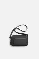 Nuevo bolso de hombre, negro de goma, mini bandolera informal, bolso de mensajero versátil, moderno y pequeño bolso cuadrado de moda. - details 3