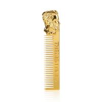 Peine de Metal para estilismo de peluquero de tamaño de bolsillo, peine profesional de aleación de Zinc para Barba para hombres, herramientas portátiles para dar forma al cuidado del bigote y antienredos - details 11